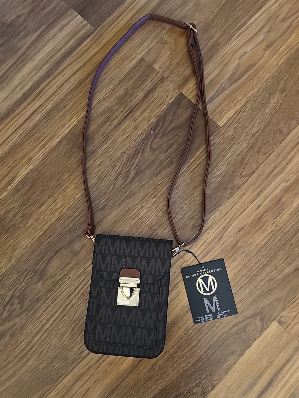 Brown Marco Collection Crossbody Purse NWT